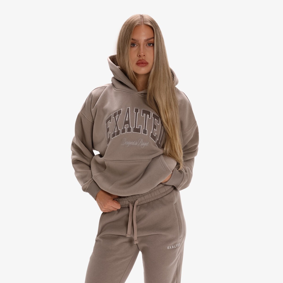 Dámská mikina exalted comfy-nest™ icon béžová xs