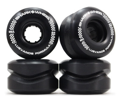 Shark Wheels - Shades 54mm 99a black - kolečka (sada 4ks)