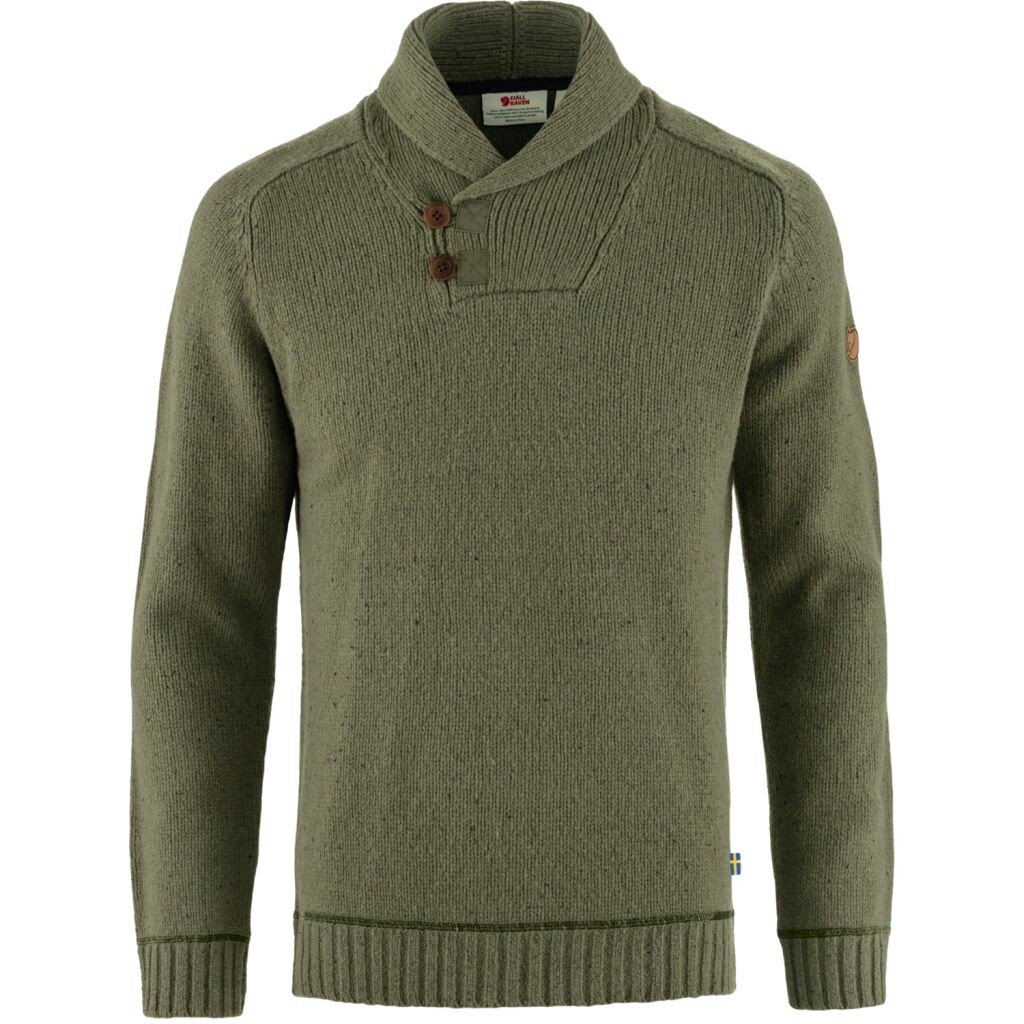 FJÄLLRÄVEN Lada Sweater M, Laurel Green (vzorek) velikost: M