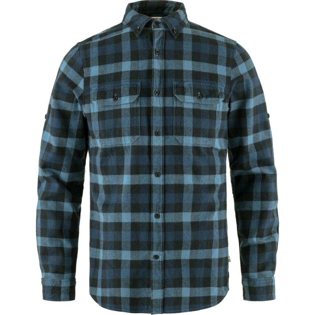 FJÄLLRÄVEN Skog Shirt M, Indigo Blue-Dark Navy (vzorek) velikost: M