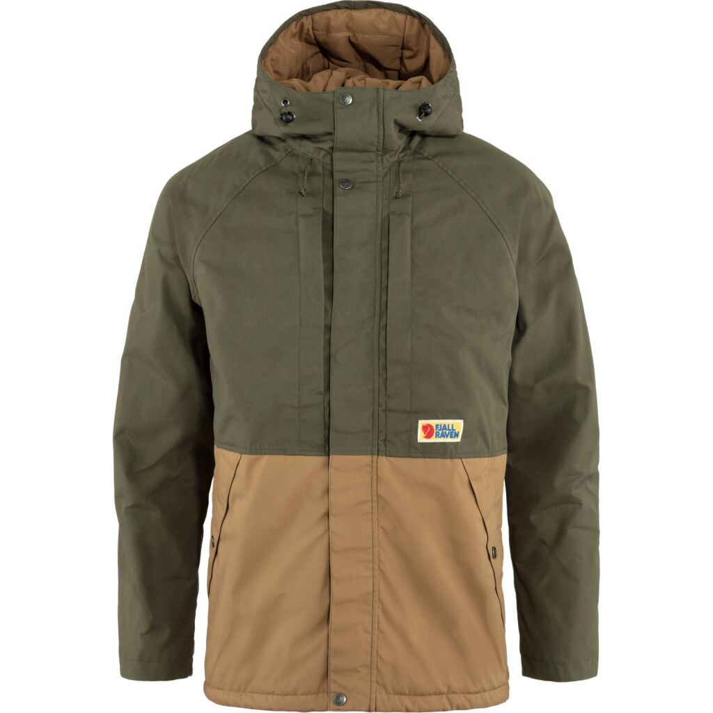 FJÄLLRÄVEN Vardag Lite Padded Jacket M, Laurel Green-Buckwheat Brown (vzorek) velikost: L
