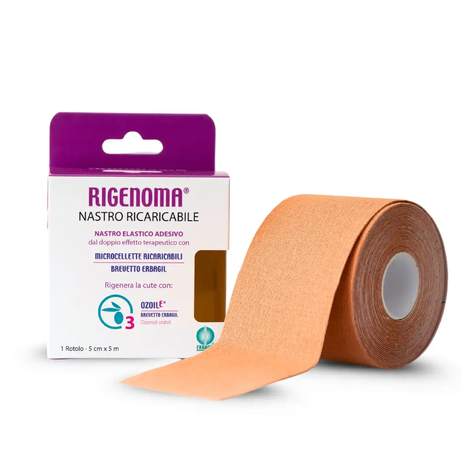 RIGENOMA tejpovací páska s opakovanou aktivací s OZOILE