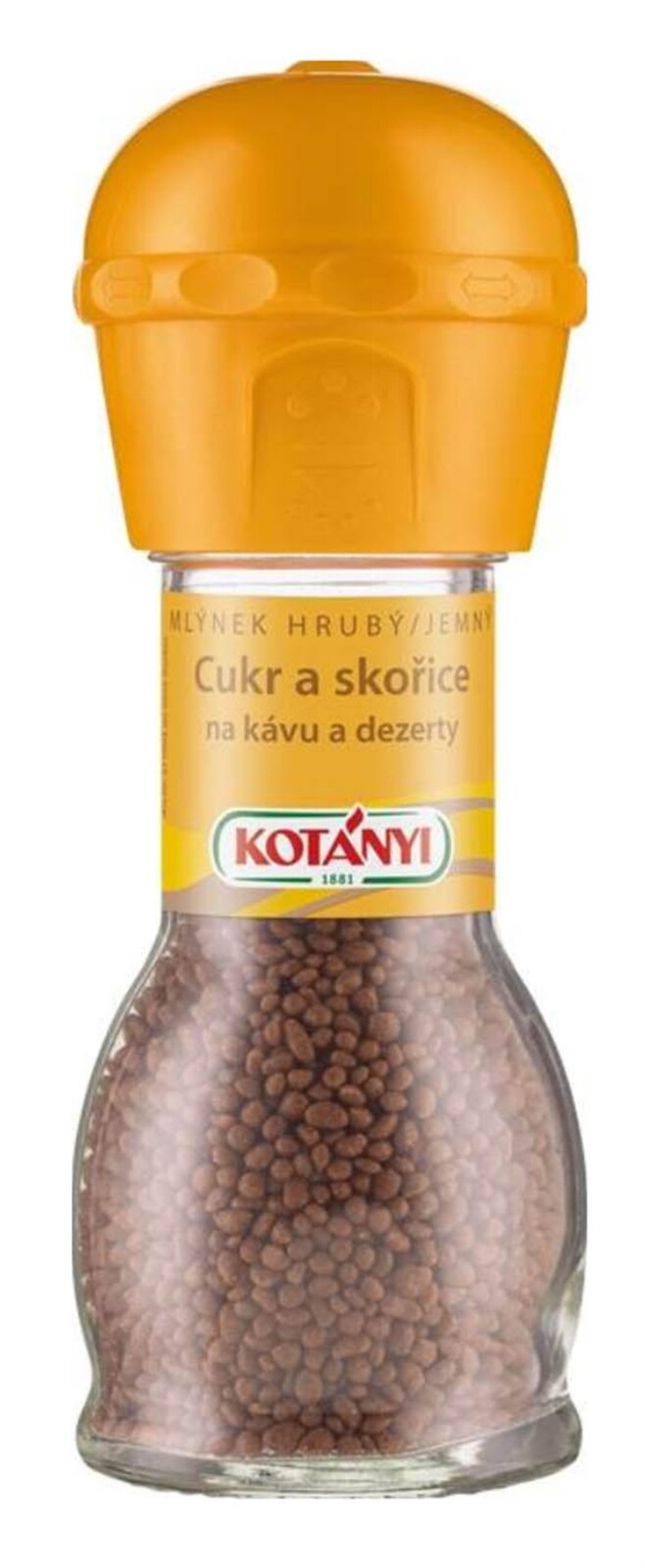 Mlýnek Kotányi - cukr a skořice, 66 g