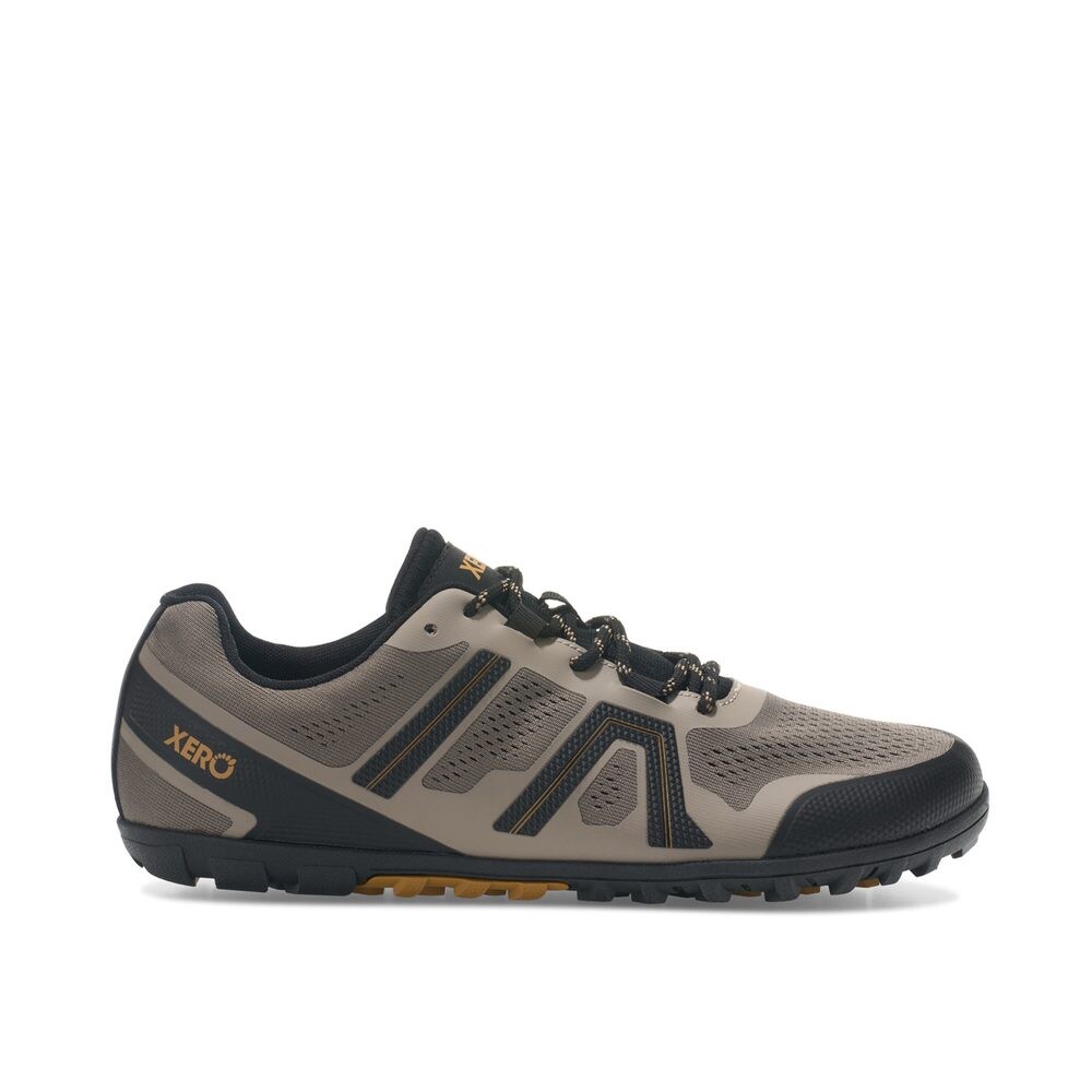 Xero Shoes MESA TRAIL II M Fallen Rock / Black Pánské barefoot sportovní boty - 48