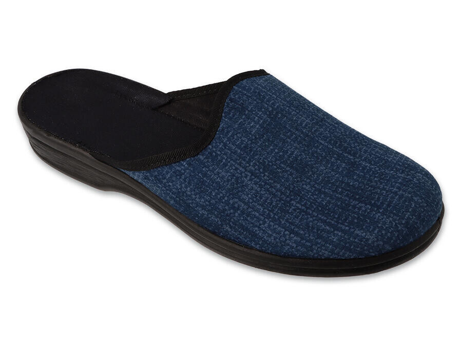 BEFADO 089M429 HOME GO pantofle PARYS modré 40 089M429_40