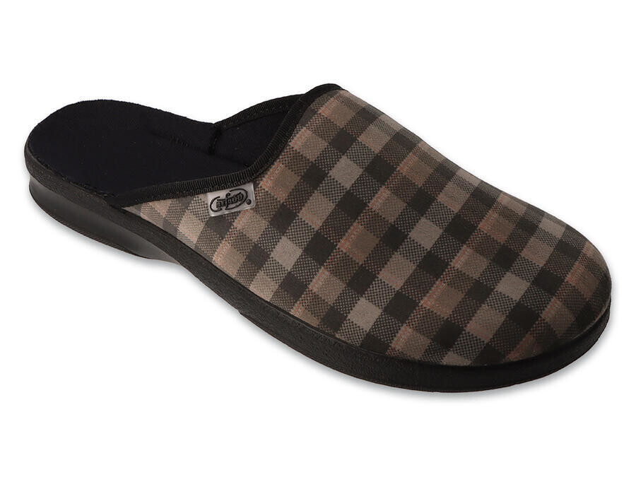 BEFADO 548M048 pánské pantofle LEON ZŠ hnědé 40 548M048_40