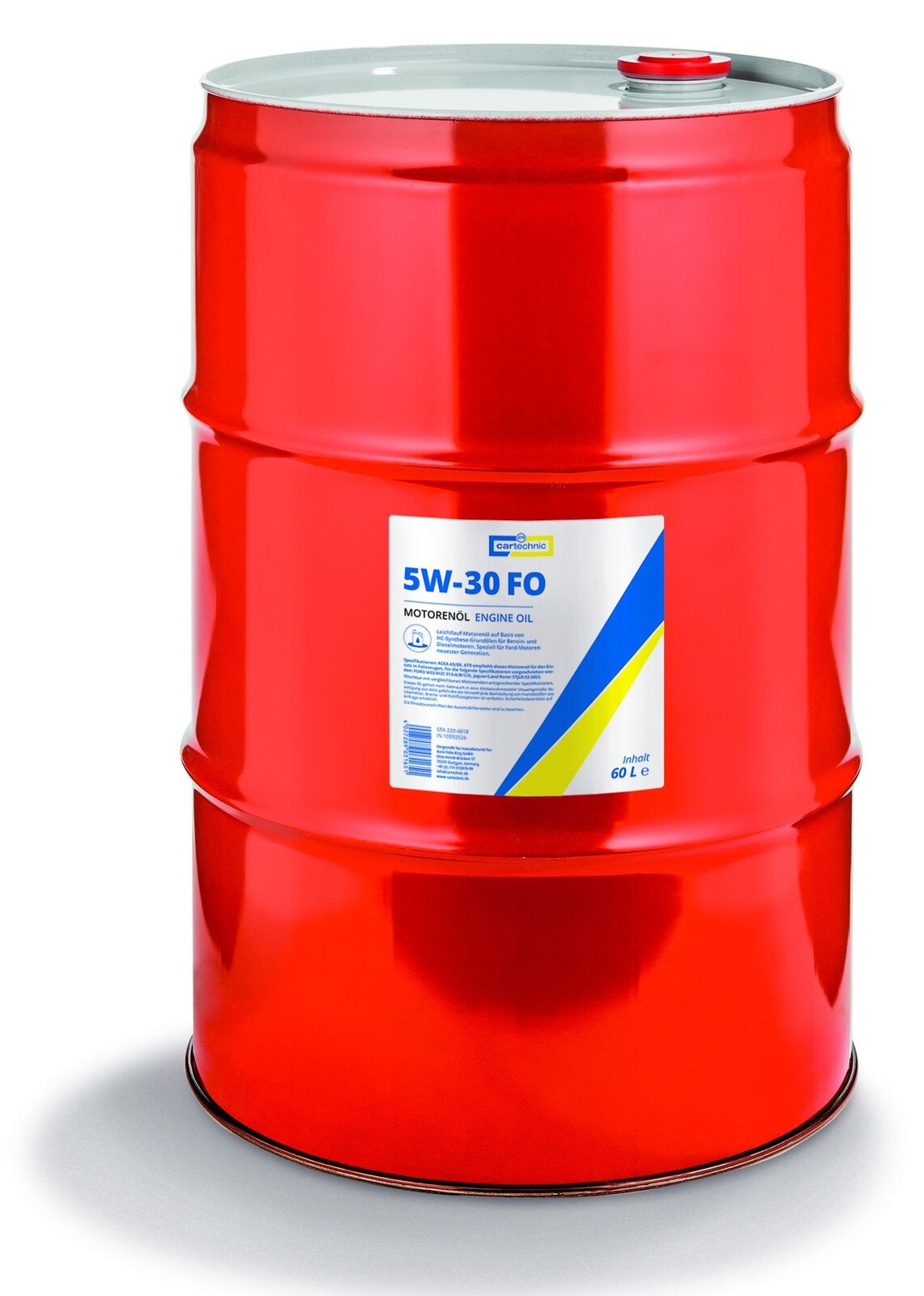 Motorový olej 5W-30 FO, pro Ford, 1 litr - Cartechnic Objem: 60 L