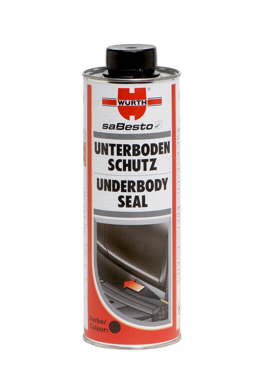 WURTH Ochrana podvozku Wurth, přelakovatelná černá 1000ml