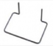 MDtools Svářecí sponky RS 08 - ploché, tloušťka 0.8 mm, balení 100 kusů Tvar: ploché