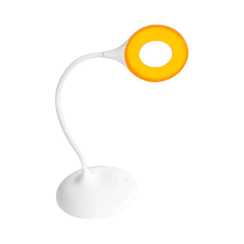 LUNESTO LED Lampička na čtení bez modré složky bílá