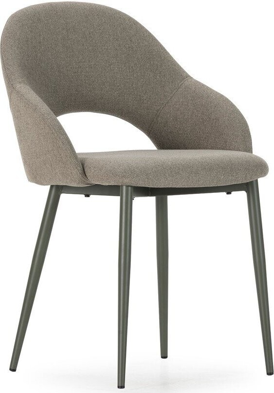 Zelené čalouněné jídelní židle v sadě 2 ks Lia – Marckeric