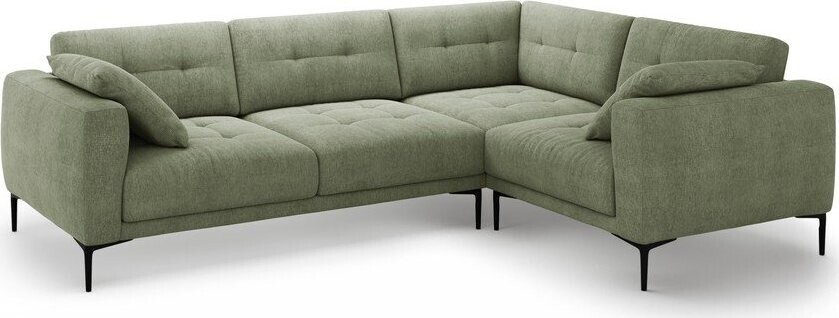 Zelená rohová pohovka (pravý roh/do L) Bemy – Micadoni