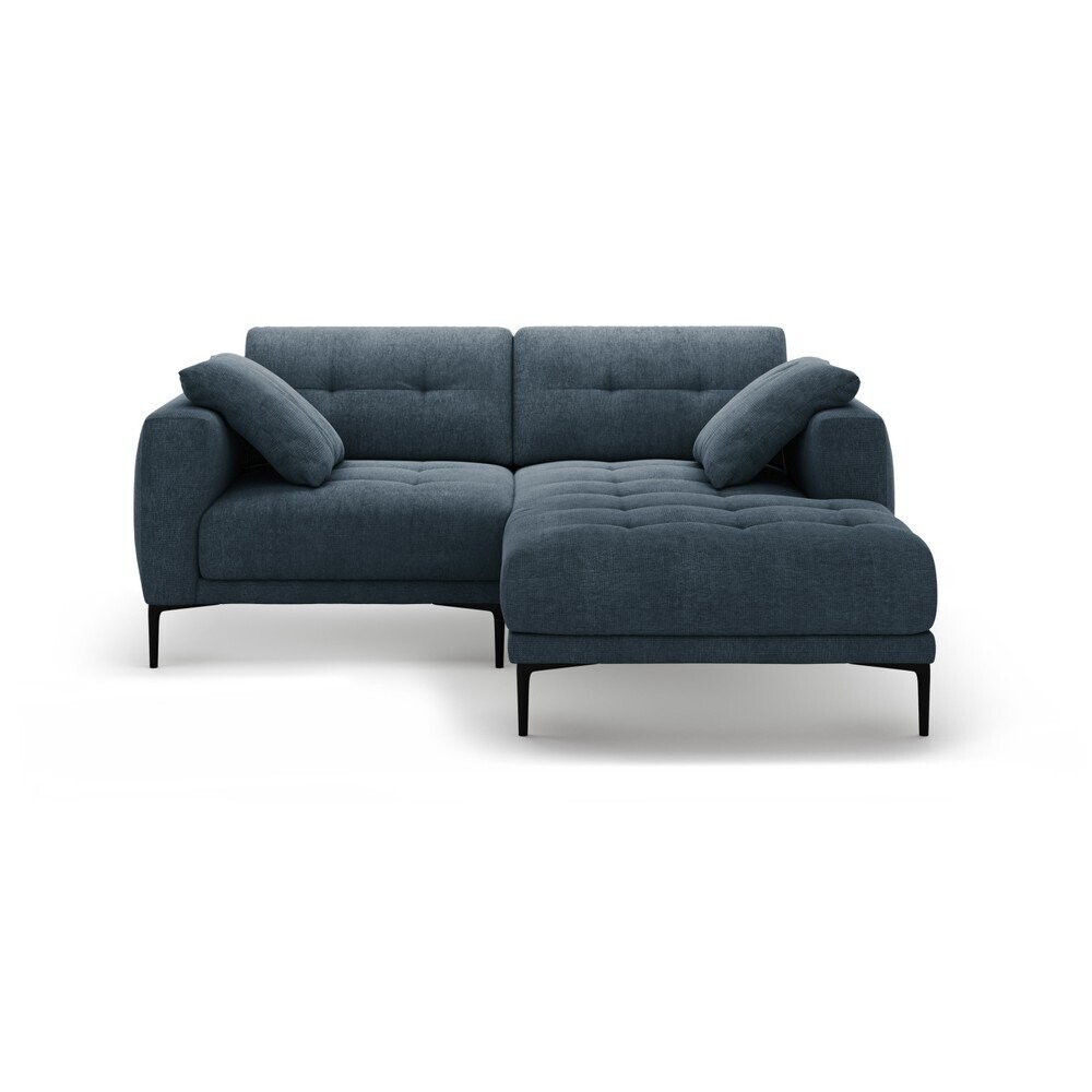 Tmavě modrá rohová pohovka (pravý roh/s lenoškou) Bemy – Micadoni