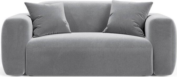 Šedá sametová pohovka 180 cm Strino – Cosmopolitan Design