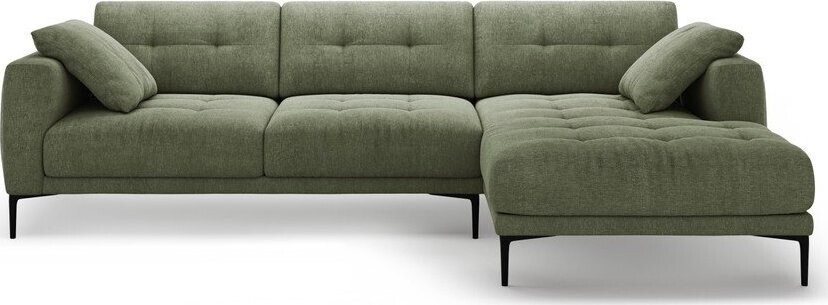 Zelená rohová pohovka (pravý roh/s lenoškou) Bemy – Micadoni