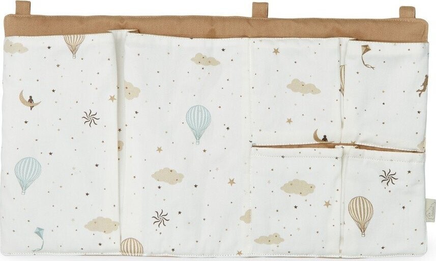 Slonovinový kapsář na dětskou postýlku z Bio bavlny 42 cm Dreamland – Cam Cam Copenhagen