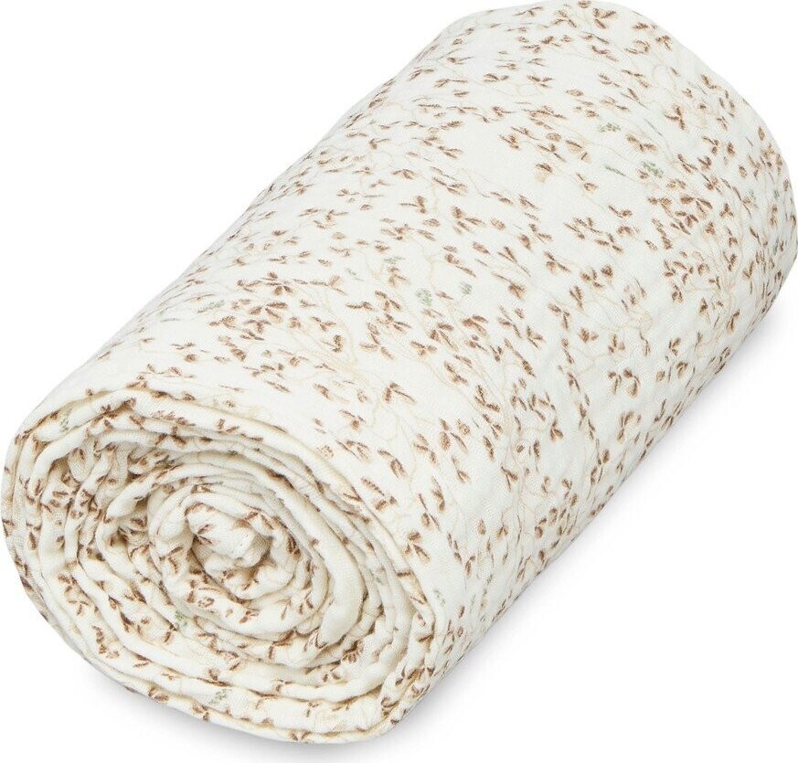 Krémová dětská deka z Bio bavlny 100x100 cm Lierre – Cam Cam Copenhagen