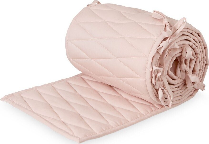 Světle růžový mantinel do postýlky z Bio bavlny 365 cm Blossom Pink – Cam Cam Copenhagen