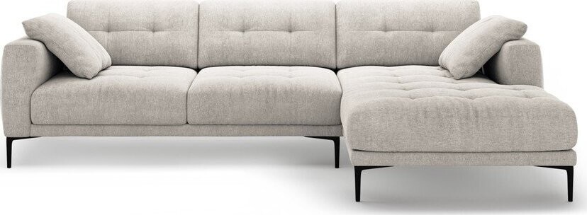 Béžová rohová pohovka (pravý roh/s lenoškou) Bemy – Micadoni