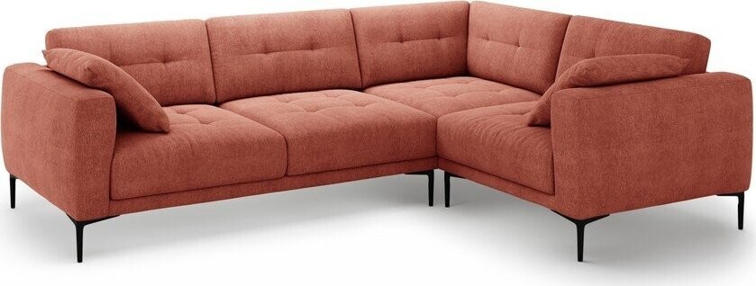 Rohová pohovka v cihlové barvě (pravý roh/do L) Bemy – Micadoni