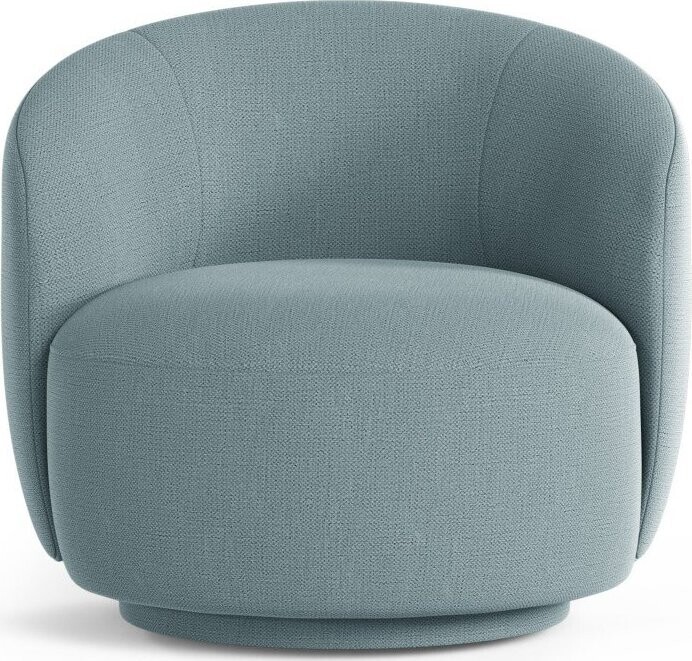 Světle modré křeslo Letizia – Micadoni