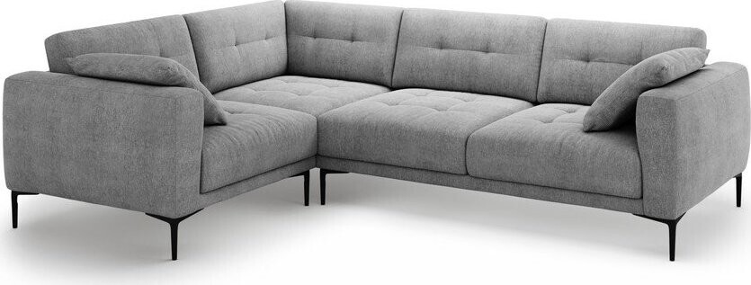 Šedá rohová pohovka (levý roh/do L) Bemy – Micadoni