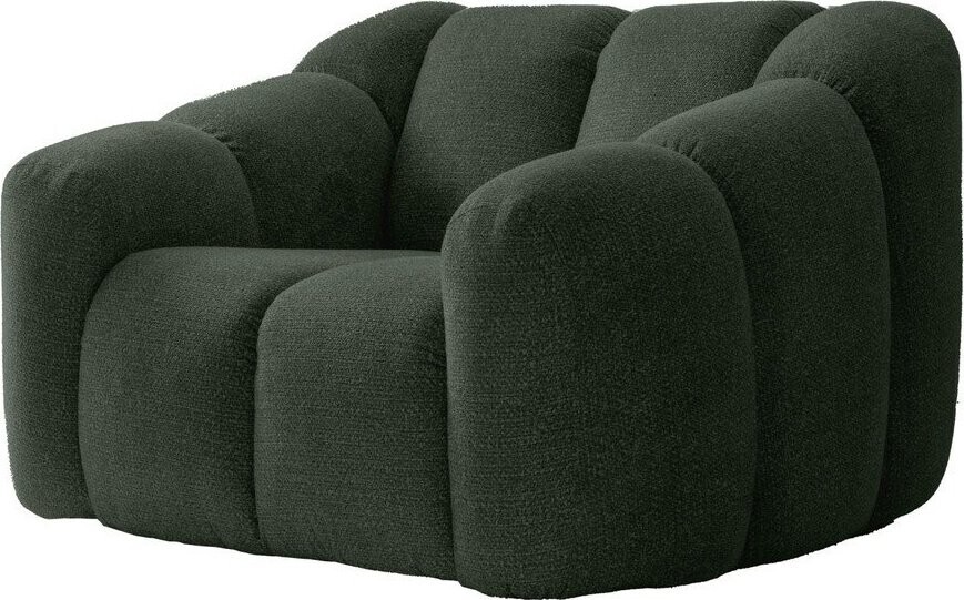 Tmavě zelené křeslo Shell – Miuform