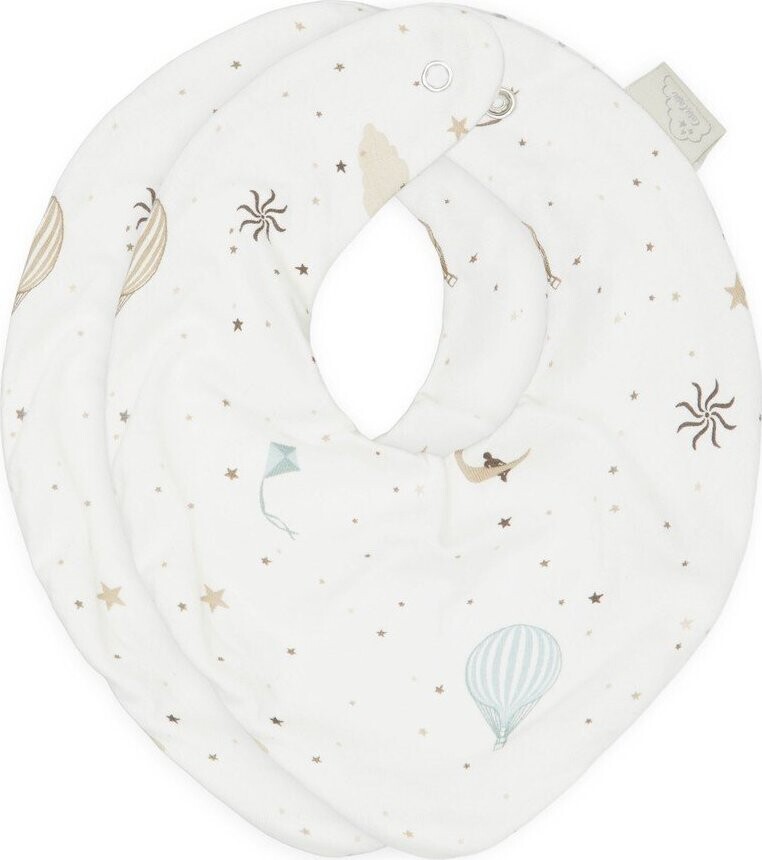 Slonovinové bryndáky v sadě 2 ks z Bio bavlny Dreamland – Cam Cam Copenhagen