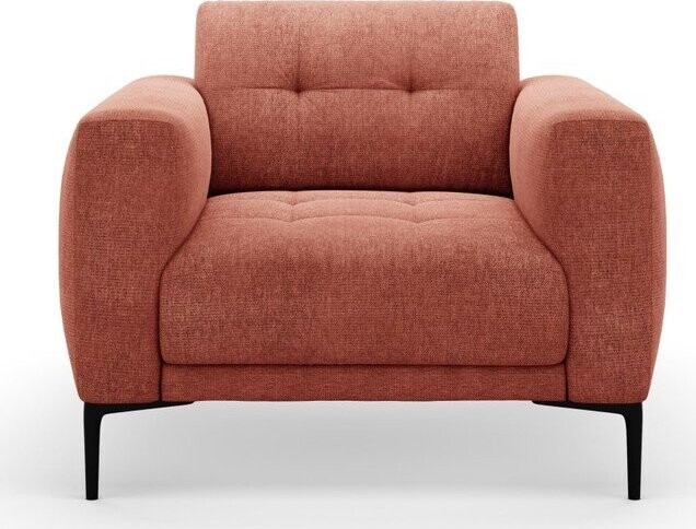 Křeslo v cihlové barvě Bemy – Micadoni