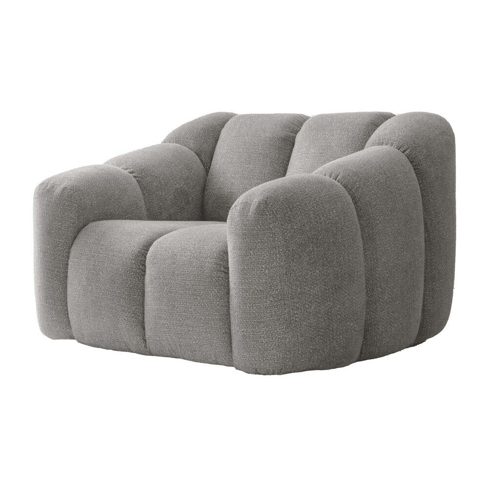 Světle šedé křeslo Shell – Miuform