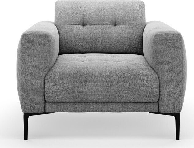 Šedé křeslo Bemy – Micadoni