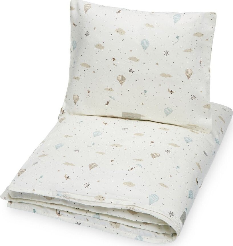 Slonovinové dětské povlečení do postýlky z Bio bavlny 100x140 cm Dreamland – Cam Cam Copenhagen