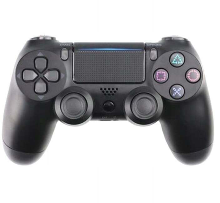 Bezdrátový Ovladač Pro PS4 Pad Doubleschock Vibrace Černý