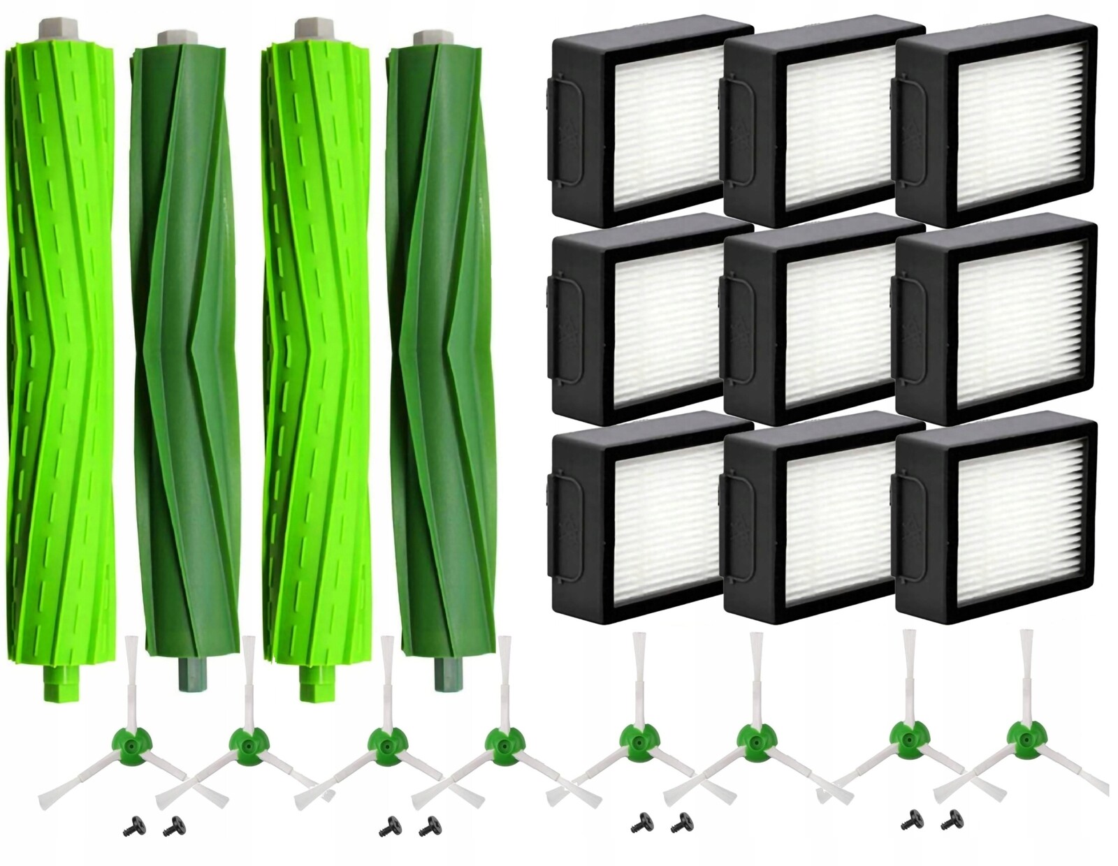 Sada Filtrů Kartáčových Válečků Pro Irobot Roomba I7 E5 E6 J7 I3 I4 I6 I8