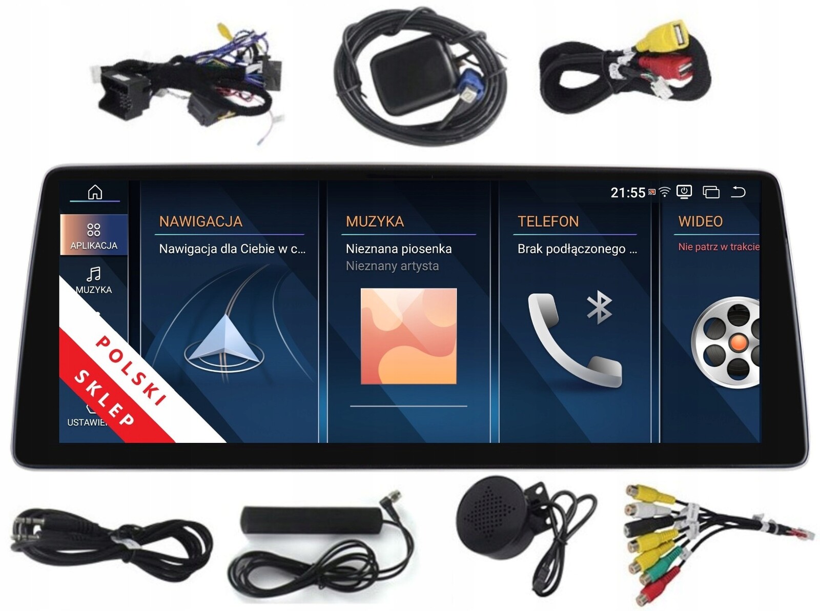 Radio Monitor Android Bmw X5 E70 X6 E71 4/128 Gb Carplay Dsp Lte Snapdragon