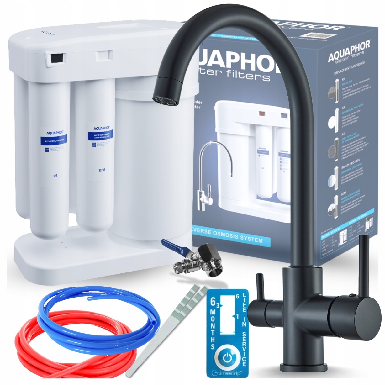 Podskříňkový Vodní Filtr Pzh Sada S Kuchyňskou Baterií Pro Třícestný Filtr