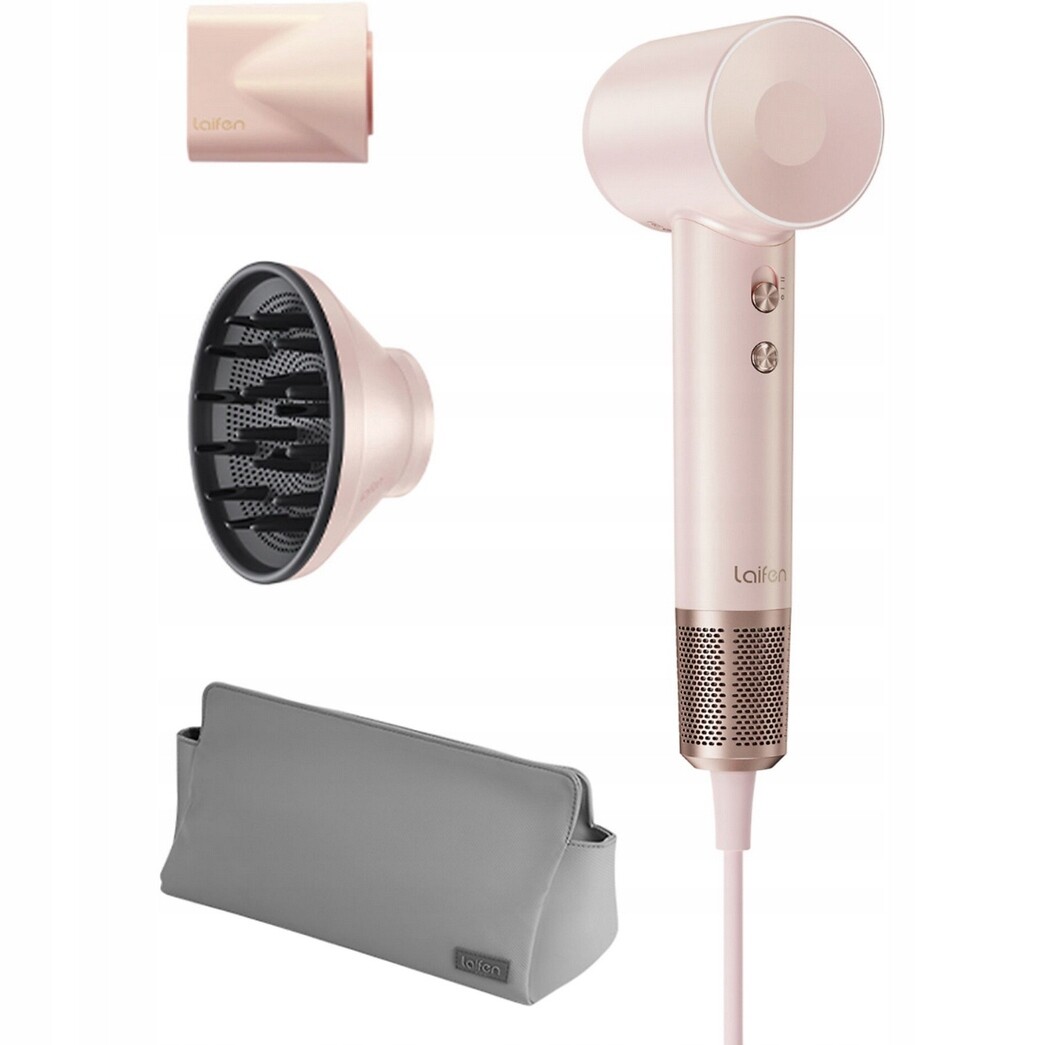 Vysoušeč vlasů Laifen Swift Premium s ionizací Tichý Růžovo Zlatý