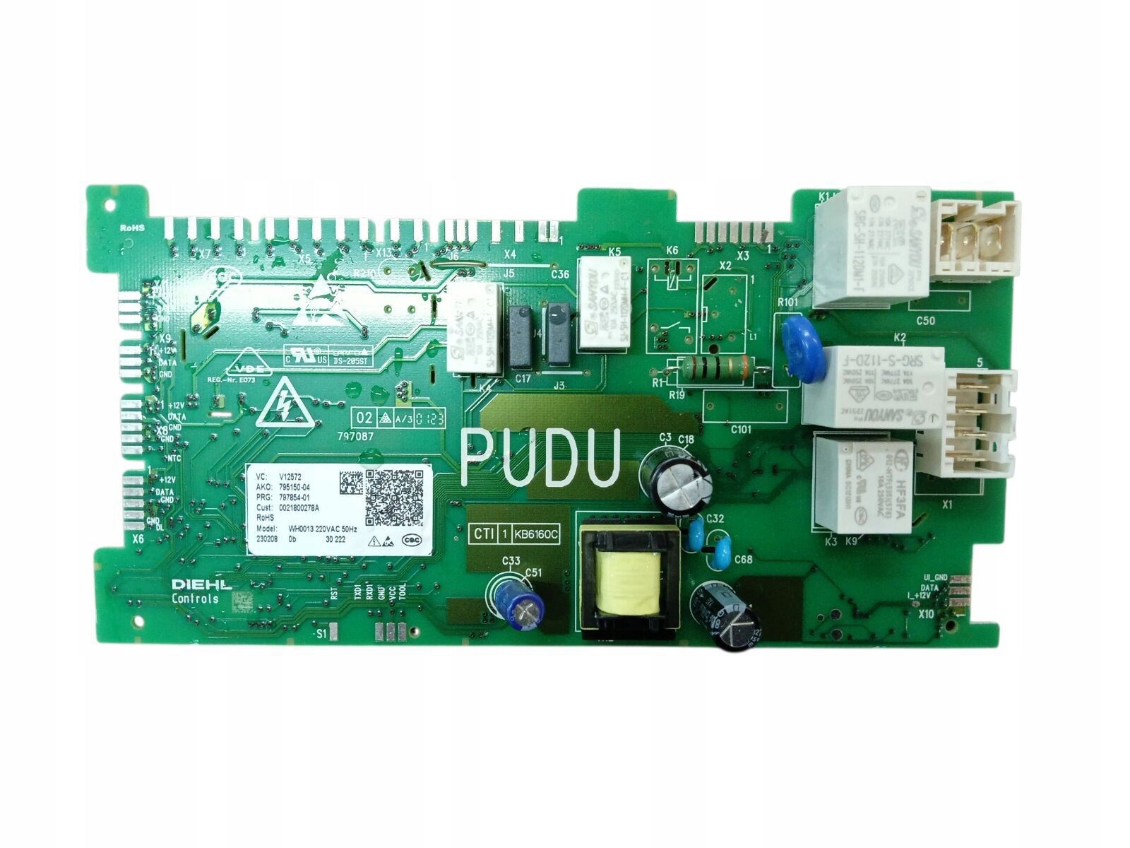 Řídicí modul pračky Haier 49130098 #W458322 0021800278A