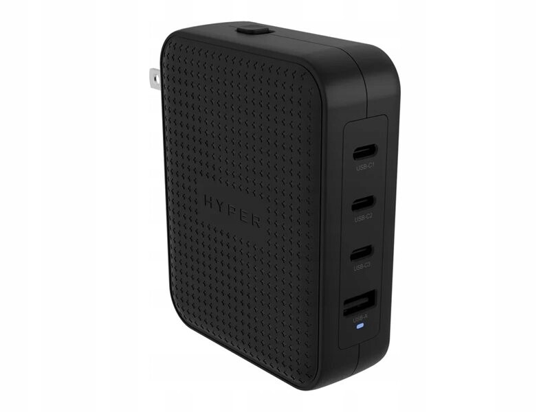 Cestovní nabíječka Hyper Hyper Juice 145W Usb-c GaN se 4 porty černá