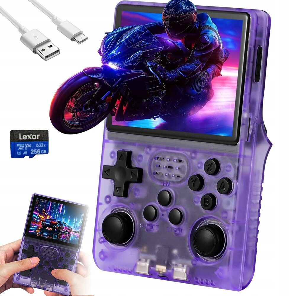 R40s Konzola Retro 30 000 Her Mini Přenosná Herní Konzola 256GB