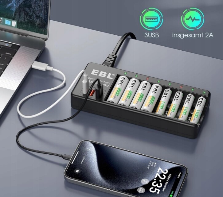 Nabíječka pro akumulátory Ebl