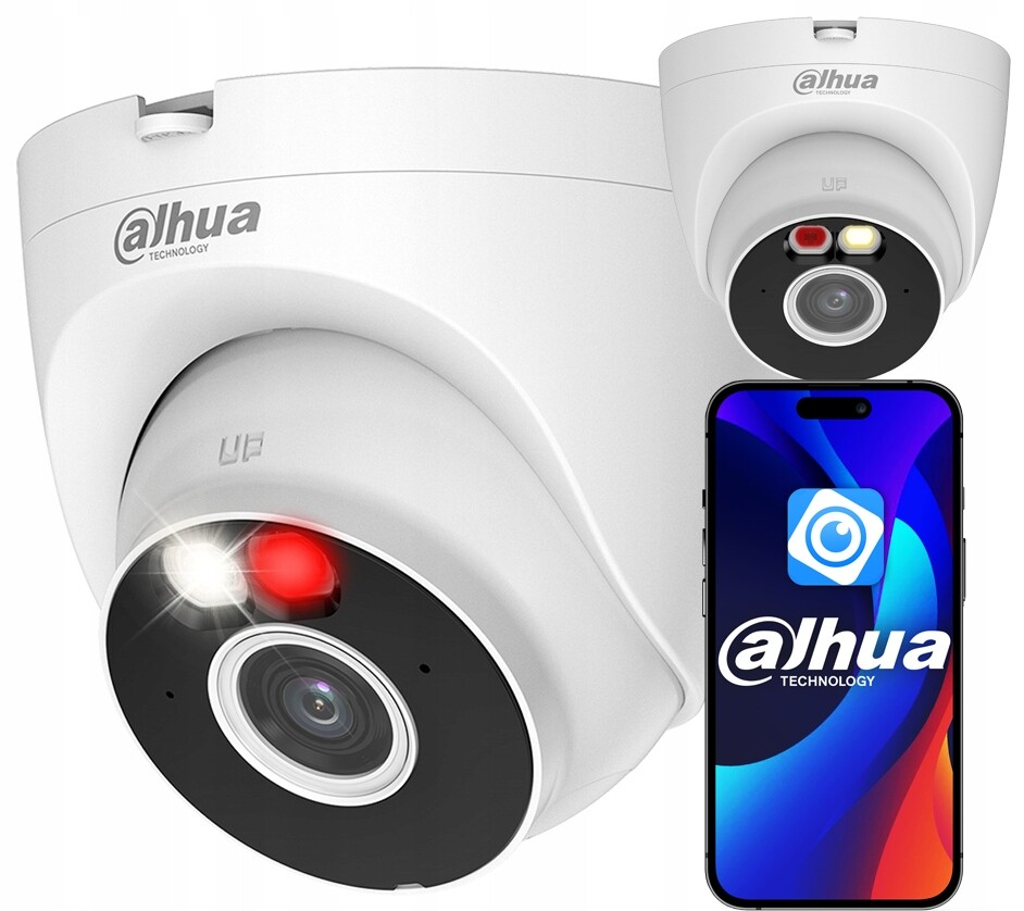 WiFi kamera 2K+ Venkovní 4MPX Kopule Dahua Dual Light Mikrofon Detekce