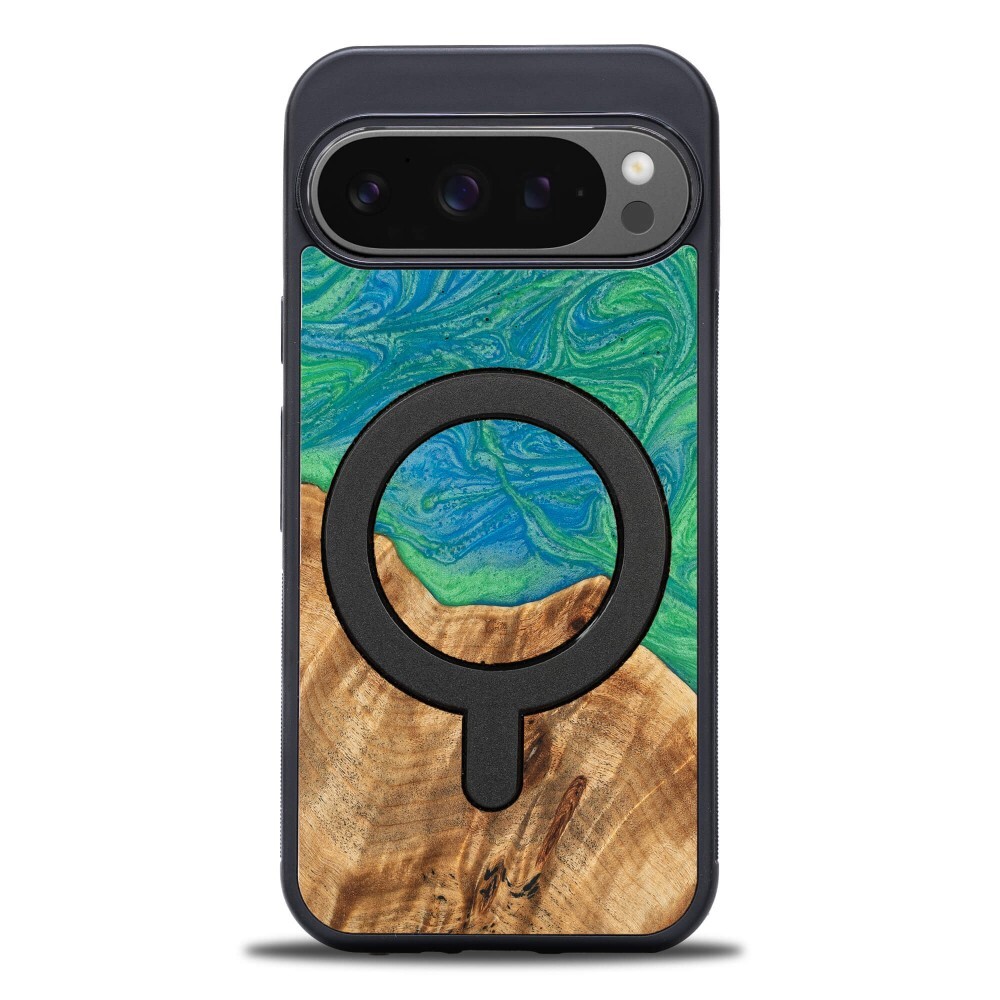 Pouzdro Bewood Unikátní pro Google Pixel 10 10 Pro Neonové Tokio s MagSafe
