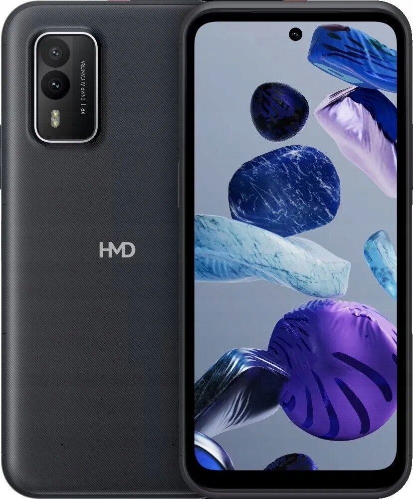 Hmd XR21 5G 6/128GB 4800 mAh IP68 IP69K Dual Sim Černá