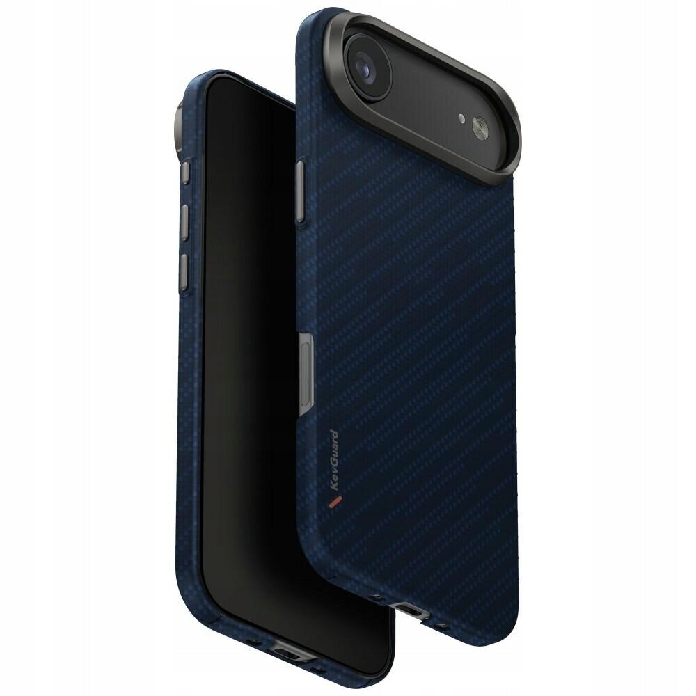 Pouzdro Uniq Keva Edge pro iPhone Air Magclick Charging, modré