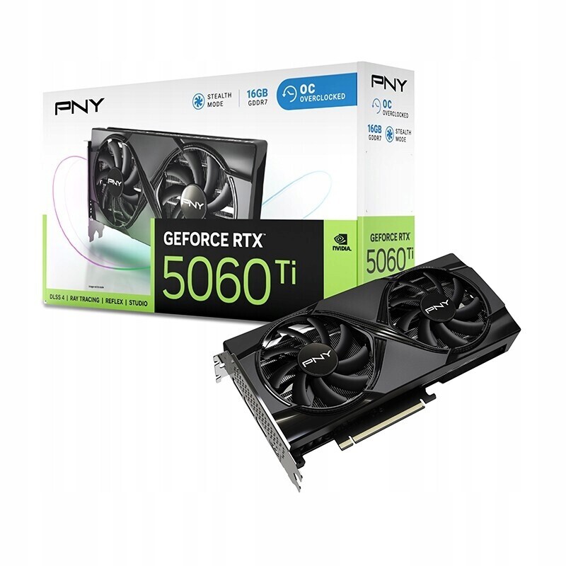 Pny Grafická karta GeForce Rtx 5060 Ti 16GB Oc VCG5060T16DFXPB1-O