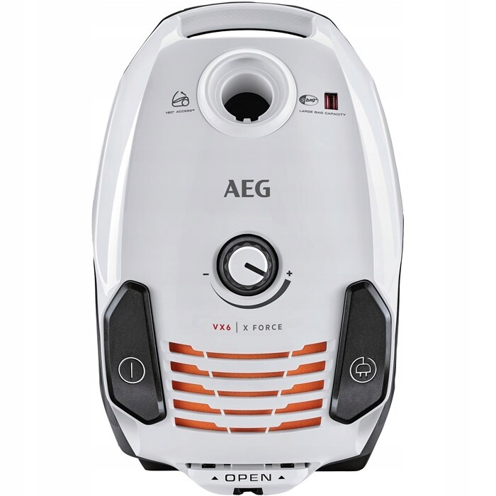 Vysavač Aeg VX6-2-IW-5 sáčkový, výkonný, 800 W, tradiční nástavce