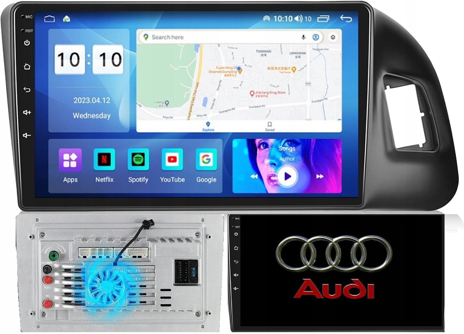 Autorádio Android Audi Q5 8R 2008-2017 4/64GB Carplay Kamera