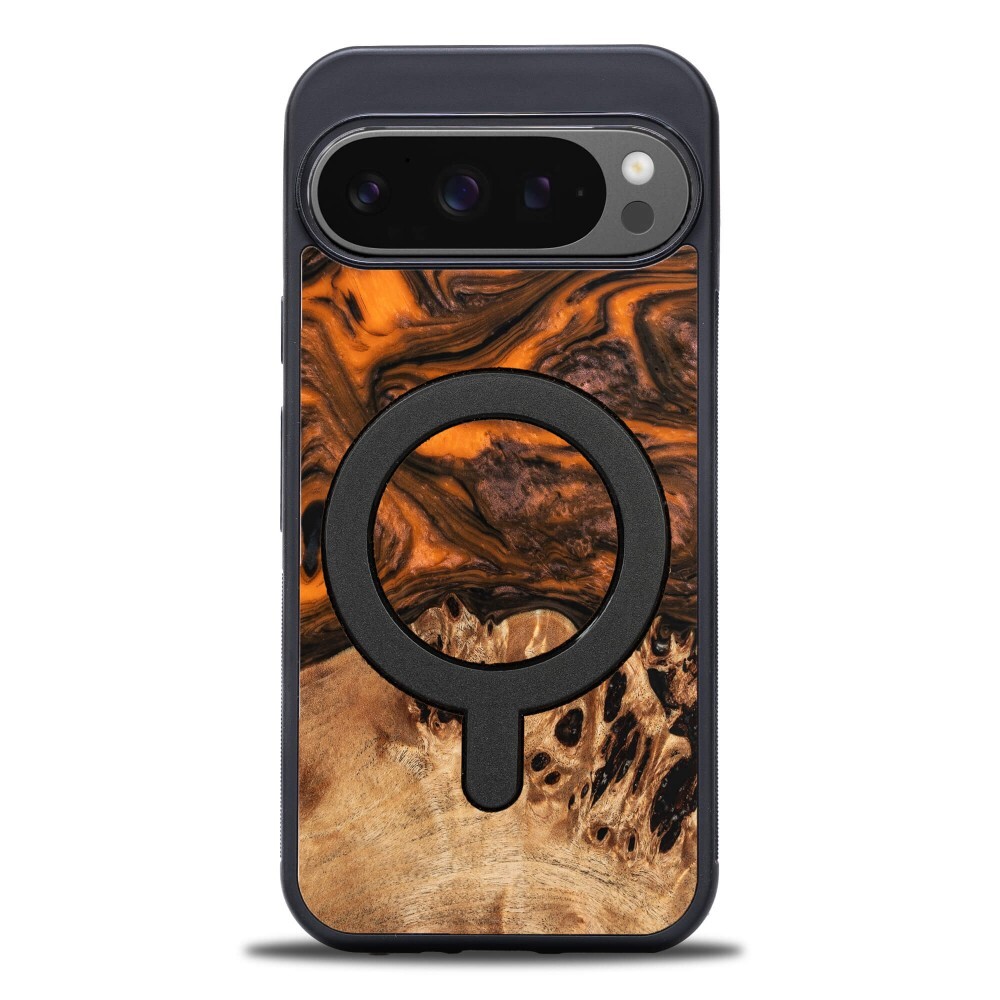 Pouzdro Bewood Unikátní pro Google Pixel 10 Pro XL oranžové s MagSafe