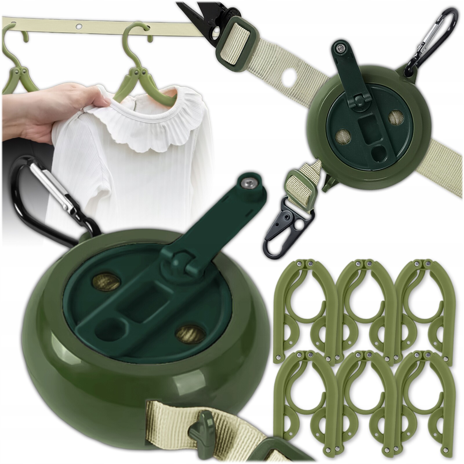 Sušák Na Prádlo, Lanko, Páska Na Oblečení K Zavěšení Na Balkon